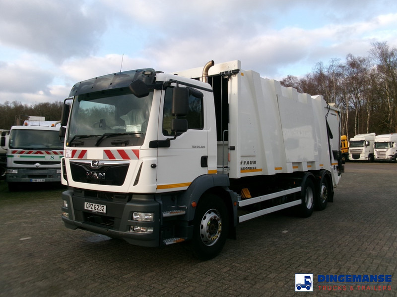 MAN TGM 26.320 6X2 Euro 6 RHD Faun refuse truck - Сміттєвози: фото 1 MAN TGM 26.320 6X2 Euro 6 RHD Faun refuse truck - Сміттєвози: фото 1
