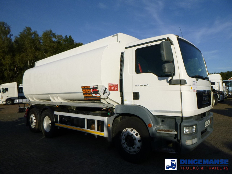 MAN TGM 26.340 6X2 RHD fuel tank 21 m3 / 5 comp - Вантажівка цистерна: фото 2 MAN TGM 26.340 6X2 RHD fuel tank 21 m3 / 5 comp - Вантажівка цистерна: фото 2