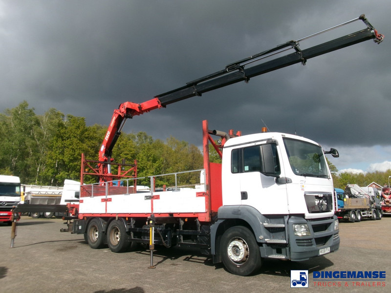 MAN TGS 26.320 6X4 RHD + HMF 2820 K4 - Вантажівка з маніпулятором: фото 2 MAN TGS 26.320 6X4 RHD + HMF 2820 K4 - Вантажівка з маніпулятором: фото 2