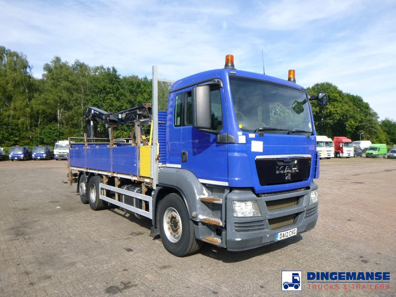 MAN TGS 26.360 6X2 RHD + HMF 1420-K2 + grapple - Вантажівка з маніпулятором: фото 2 MAN TGS 26.360 6X2 RHD + HMF 1420-K2 + grapple - Вантажівка з маніпулятором: фото 2