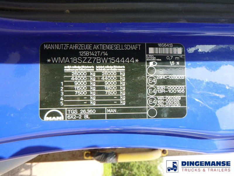 Вантажівка з маніпулятором MAN TGS 26.360 6x2 RHD + HMF 1420 K2: фото 14 Вантажівка з маніпулятором MAN TGS 26.360 6x2 RHD + HMF 1420 K2: фото 14
