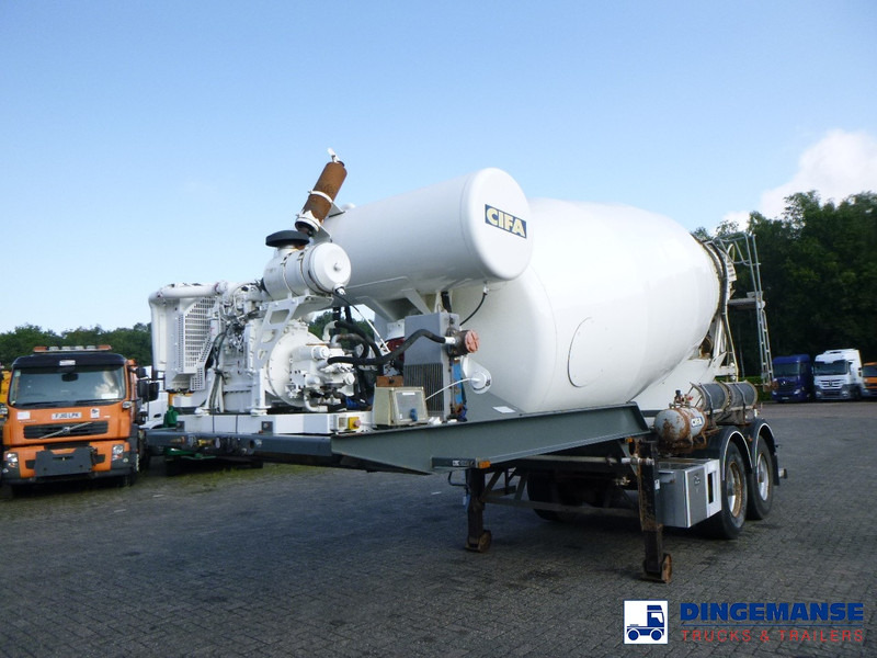 MOL Cifa mixer trailer 12 m3 - Напівпричіп бетонозмішувач: фото 1 MOL Cifa mixer trailer 12 m3 - Напівпричіп бетонозмішувач: фото 1