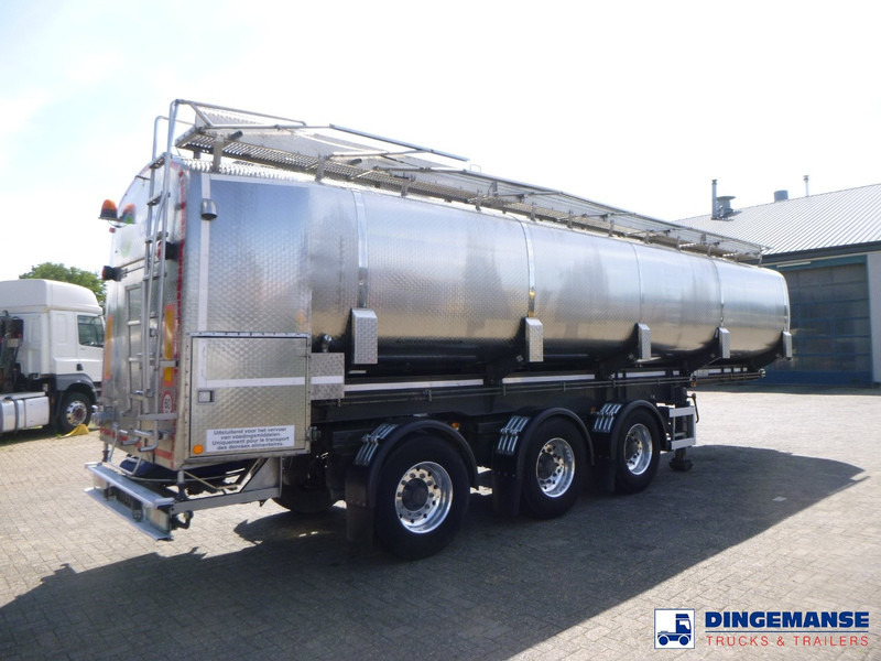 Mafa Food (milk) tank inox 29 m3 / 3 comp + pump - Причіп цистерна: фото 4 Mafa Food (milk) tank inox 29 m3 / 3 comp + pump - Причіп цистерна: фото 4