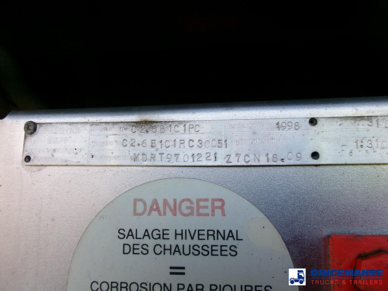 Напівпричіп цистерна Magyar Bitumen tank inox 31 m3 / 1 comp + ADR: фото 20 Напівпричіп цистерна Magyar Bitumen tank inox 31 m3 / 1 comp + ADR: фото 20