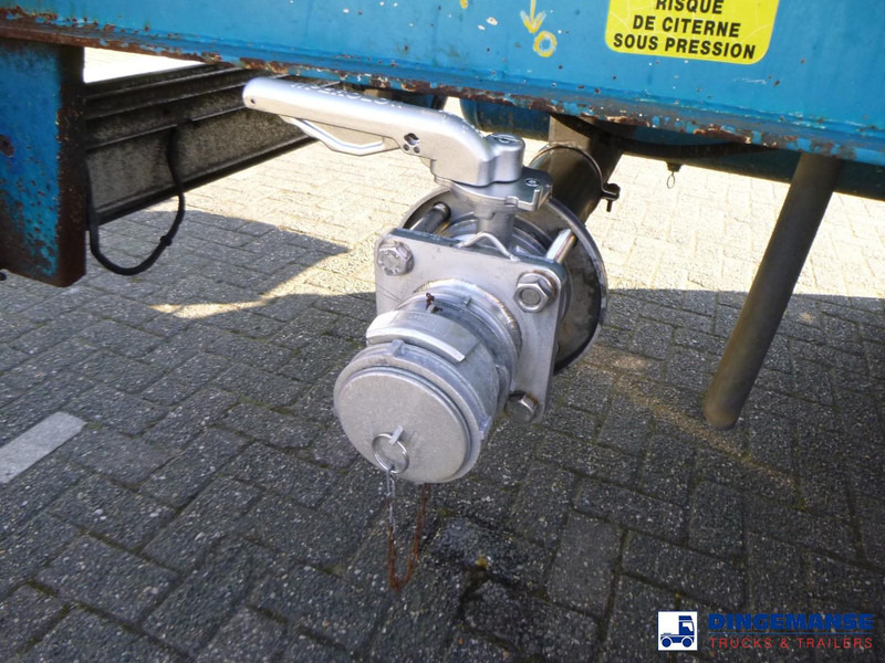 Напівпричіп цистерна Magyar Chemical tank inox 22.3 m3 / 1 comp: фото 10