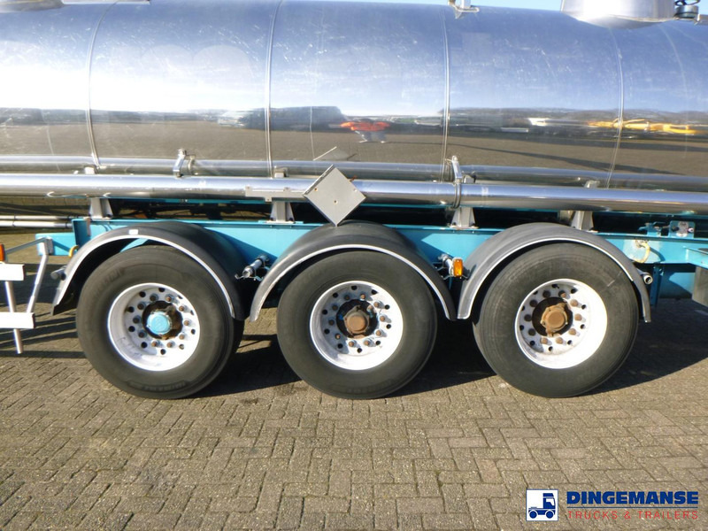 Magyar Chemical tank inox 22.3 m3 / 1 comp - Напівпричіп цистерна: фото 5 Magyar Chemical tank inox 22.3 m3 / 1 comp - Напівпричіп цистерна: фото 5