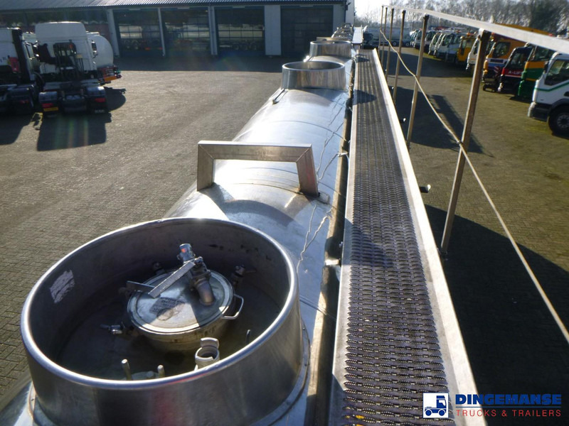 Напівпричіп цистерна Magyar Chemical tank inox 22.3 m3 / 1 comp: фото 11