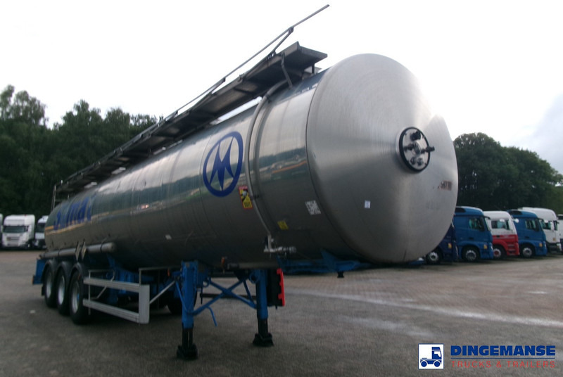 Magyar Chemical tank inox 32.5m3 / 1 comp - Напівпричіп цистерна: фото 2 Magyar Chemical tank inox 32.5m3 / 1 comp - Напівпричіп цистерна: фото 2