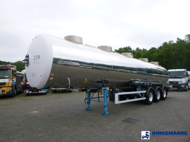 Magyar Chemical tank inox 33 m3 / 1 comp - Напівпричіп цистерна: фото 1 Magyar Chemical tank inox 33 m3 / 1 comp - Напівпричіп цистерна: фото 1