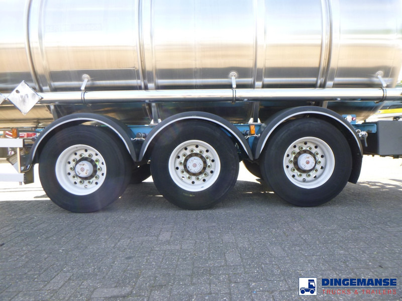 Magyar Chemical tank inox 40.5 m3 / 3 comp - Напівпричіп цистерна: фото 4 Magyar Chemical tank inox 40.5 m3 / 3 comp - Напівпричіп цистерна: фото 4