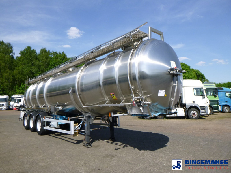 Magyar Chemical tank inox 40.5 m3 / 3 comp - Напівпричіп цистерна: фото 2 Magyar Chemical tank inox 40.5 m3 / 3 comp - Напівпричіп цистерна: фото 2