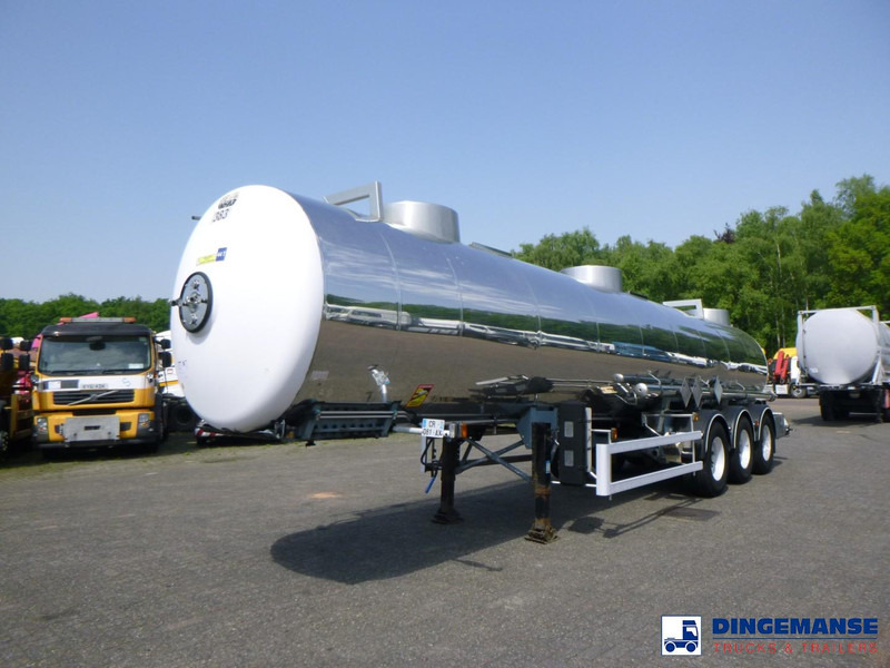 Magyar Chemical tank inox L4BH 22.2 m3 / 1 comp - Напівпричіп цистерна: фото 1 Magyar Chemical tank inox L4BH 22.2 m3 / 1 comp - Напівпричіп цистерна: фото 1