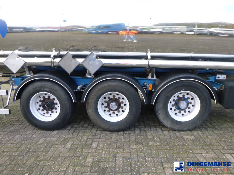 Magyar Chemical tank inox L4BH 32.8 m3 / 1 comp - Напівпричіп цистерна: фото 5 Magyar Chemical tank inox L4BH 32.8 m3 / 1 comp - Напівпричіп цистерна: фото 5