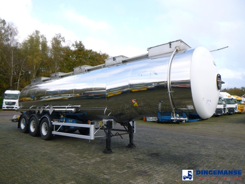 Magyar Chemical tank inox L4BH 32.8 m3 / 1 comp - Напівпричіп цистерна: фото 2 Magyar Chemical tank inox L4BH 32.8 m3 / 1 comp - Напівпричіп цистерна: фото 2