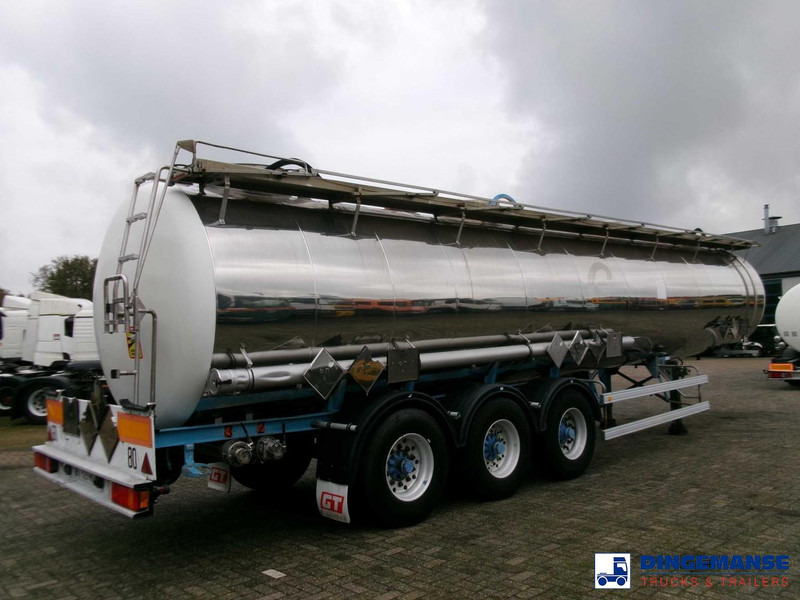 Magyar Chemical tank inox L4BH 33.5 m3 / 3 comp - Напівпричіп цистерна: фото 3 Magyar Chemical tank inox L4BH 33.5 m3 / 3 comp - Напівпричіп цистерна: фото 3