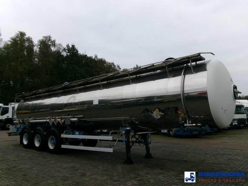 Magyar Chemical tank inox L4BH 33.5 m3 / 3 comp - Напівпричіп цистерна: фото 2 Magyar Chemical tank inox L4BH 33.5 m3 / 3 comp - Напівпричіп цистерна: фото 2