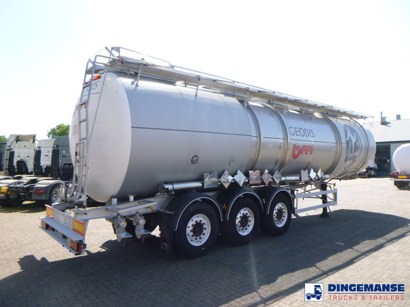 Magyar Chemical tank inox L4BH 44.5 m3 / 3 comp - Причіп цистерна: фото 4 Magyar Chemical tank inox L4BH 44.5 m3 / 3 comp - Причіп цистерна: фото 4