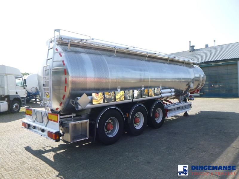 Magyar Fuel tank inox 38.8m3 / 8comp ADR valid 02/12/2025 - Напівпричіп цистерна: фото 4 Magyar Fuel tank inox 38.8m3 / 8comp ADR valid 02/12/2025 - Напівпричіп цистерна: фото 4