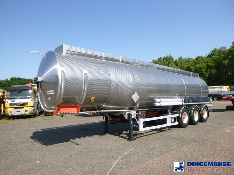 Magyar Fuel tank inox 38.8m3 / 8comp ADR valid 02/12/2025 - Напівпричіп цистерна: фото 1 Magyar Fuel tank inox 38.8m3 / 8comp ADR valid 02/12/2025 - Напівпричіп цистерна: фото 1