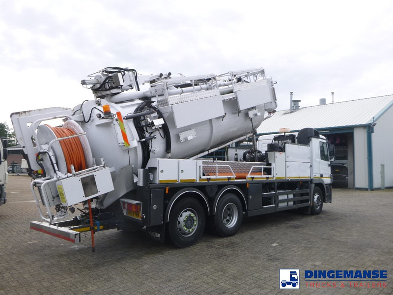 Mercedes-Benz Actros 2541 6x2 RHD E5 Huwer vacuum tank / hydrocureur 12 m3 - Асенізатори: фото 4 Mercedes-Benz Actros 2541 6x2 RHD E5 Huwer vacuum tank / hydrocureur 12 m3 - Асенізатори: фото 4