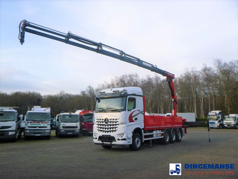 Mercedes-Benz Arocs 3748 8x4 Euro 6 + Palfinger PK22002 EH - Вантажівка з маніпулятором: фото 1 Mercedes-Benz Arocs 3748 8x4 Euro 6 + Palfinger PK22002 EH - Вантажівка з маніпулятором: фото 1