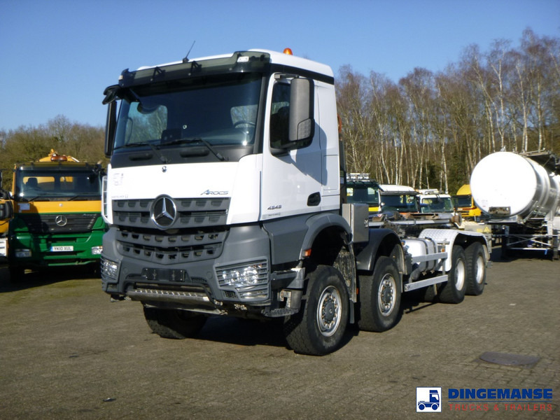 Mercedes-Benz Arocs 4545 8x8 AJK container hook 25 t - Гаковий мультиліфт вантажівка: фото 5 Mercedes-Benz Arocs 4545 8x8 AJK container hook 25 t - Гаковий мультиліфт вантажівка: фото 5