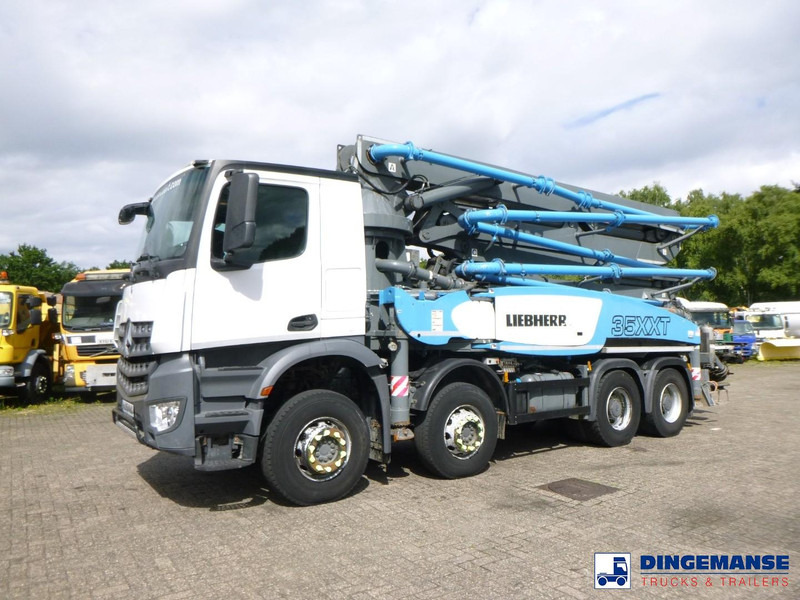 Mercedes-Benz Arocs 8x4 Liebherr 35 XXT concrete pump 35 m - Автобетононасос: фото 1 Mercedes-Benz Arocs 8x4 Liebherr 35 XXT concrete pump 35 m - Автобетононасос: фото 1