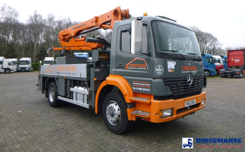 Mercedes-Benz Atego 4x2 Putzmeister concrete pump 16 m - Стаціонарний бетононасос: фото 2 Mercedes-Benz Atego 4x2 Putzmeister concrete pump 16 m - Стаціонарний бетононасос: фото 2