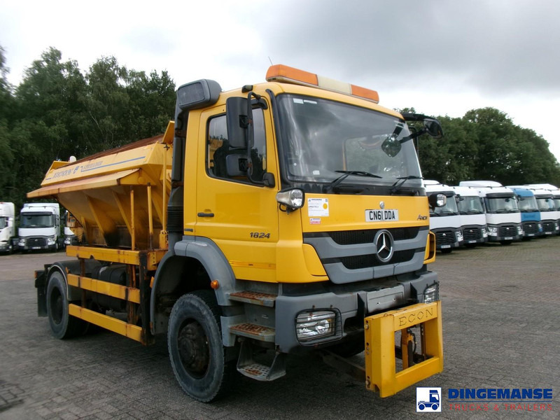 Mercedes-Benz Axor 1824 4x4 RHD salt spreader / gritter - Снігоприбиральна машина: фото 2 Mercedes-Benz Axor 1824 4x4 RHD salt spreader / gritter - Снігоприбиральна машина: фото 2