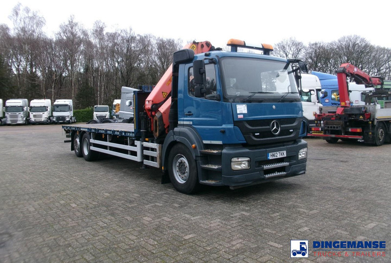 Вантажівка з маніпулятором Mercedes-Benz Axor 2529 6x2 RHD + Palfinger PK26002 EH crane: фото 7