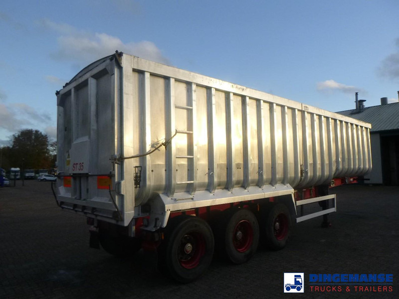 Montracon Tipper trailer alu 53.6 m3 + tarpaulin - Самоскид напівпричіп: фото 4 Montracon Tipper trailer alu 53.6 m3 + tarpaulin - Самоскид напівпричіп: фото 4