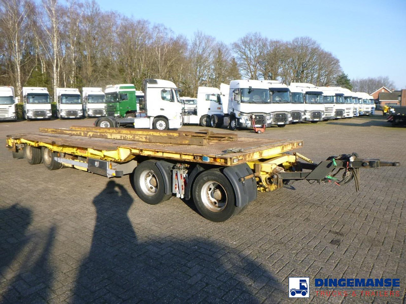 Nooteboom 4-axle lowbed drawbar trailer ASD-40-22 - Бортовий причіп/ Платформа: фото 2 Nooteboom 4-axle lowbed drawbar trailer ASD-40-22 - Бортовий причіп/ Платформа: фото 2