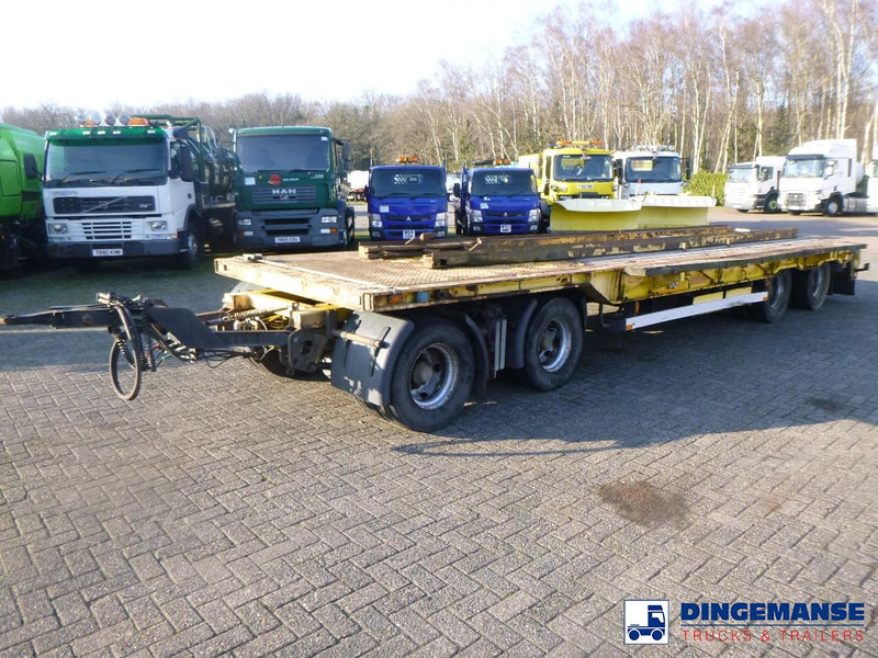 Nooteboom 4-axle lowbed drawbar trailer ASD-40-22 - Бортовий причіп/ Платформа: фото 1 Nooteboom 4-axle lowbed drawbar trailer ASD-40-22 - Бортовий причіп/ Платформа: фото 1
