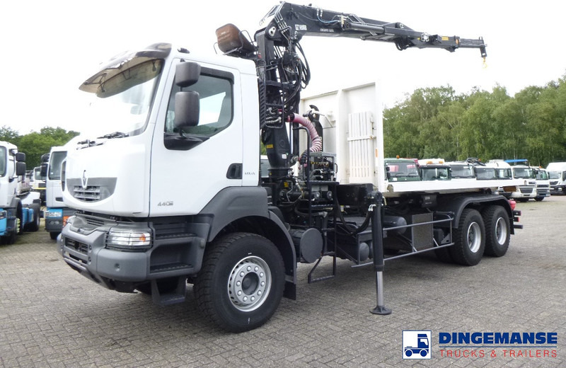 Renault Kerax 440 dxi 6x4 + Hiab 1620Z 80 + XR21S cont. hook - Вантажівка з маніпулятором: фото 1 Renault Kerax 440 dxi 6x4 + Hiab 1620Z 80 + XR21S cont. hook - Вантажівка з маніпулятором: фото 1