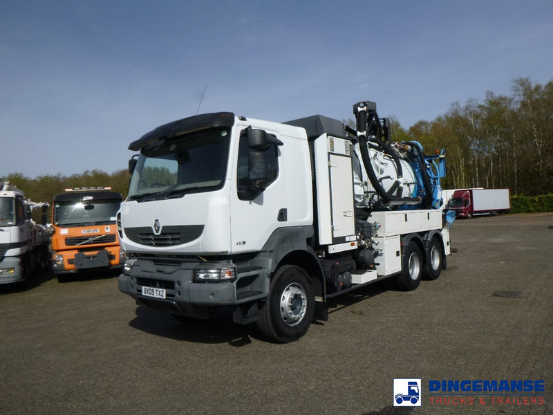 Renault Kerax 450 dxi 6x4 RHD Rivard vacuum tank 11.9 m3 - Асенізатори: фото 1 Renault Kerax 450 dxi 6x4 RHD Rivard vacuum tank 11.9 m3 - Асенізатори: фото 1