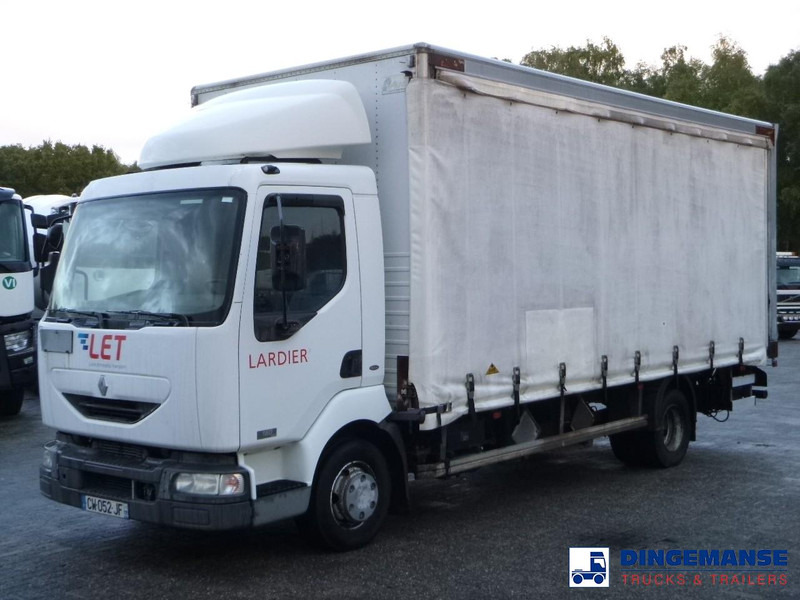 Renault Midlum 180 dci 4x2 curtain sider - Тентована вантажівка: фото 1 Renault Midlum 180 dci 4x2 curtain sider - Тентована вантажівка: фото 1