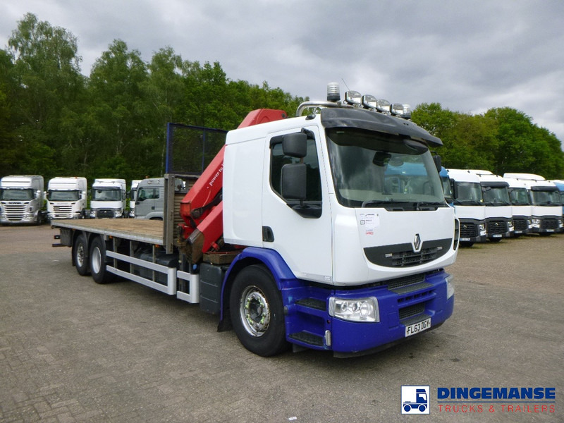 Renault Premium 380 dxi 6x2 RHD + HMF 2620-K4 - Вантажівка з маніпулятором: фото 2 Renault Premium 380 dxi 6x2 RHD + HMF 2620-K4 - Вантажівка з маніпулятором: фото 2