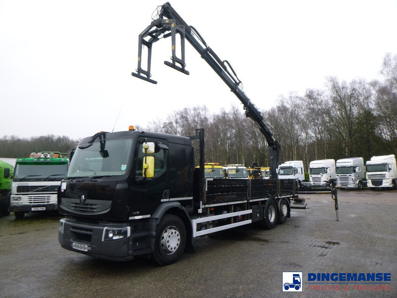 Renault Premium 380 dxi 6x2 RHD + Hiab XS122 Duo - Вантажівка з маніпулятором: фото 1 Renault Premium 380 dxi 6x2 RHD + Hiab XS122 Duo - Вантажівка з маніпулятором: фото 1