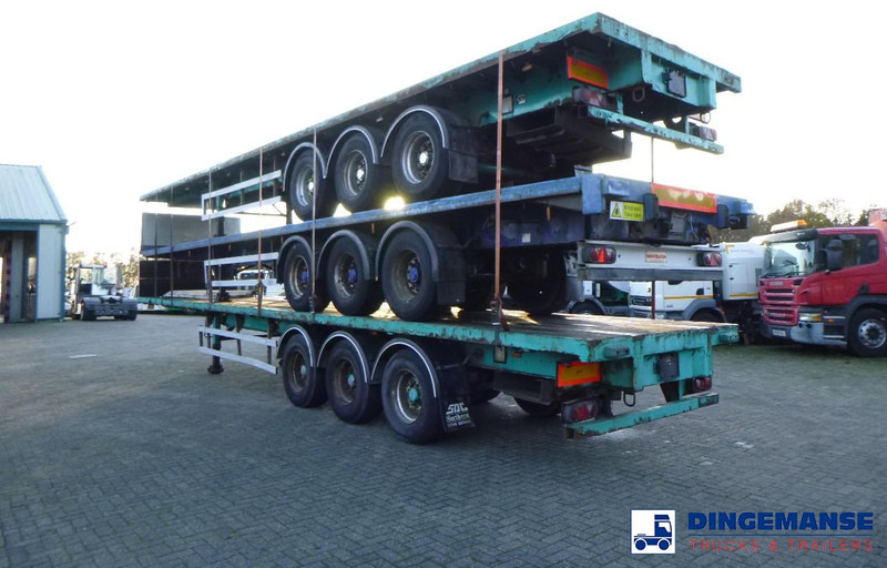 SDC Stack - 3 x platform trailer 13.6 m / 39 t - Бортовий напівпричіп/ Платформа: фото 4 SDC Stack - 3 x platform trailer 13.6 m / 39 t - Бортовий напівпричіп/ Платформа: фото 4