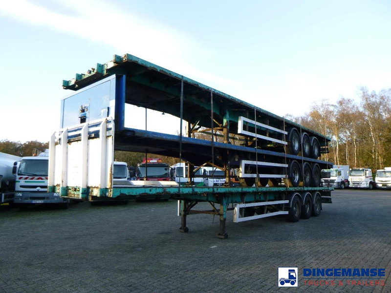 SDC Stack - 3 x platform trailer 13.6 m / 39 t - Бортовий напівпричіп/ Платформа: фото 1 SDC Stack - 3 x platform trailer 13.6 m / 39 t - Бортовий напівпричіп/ Платформа: фото 1