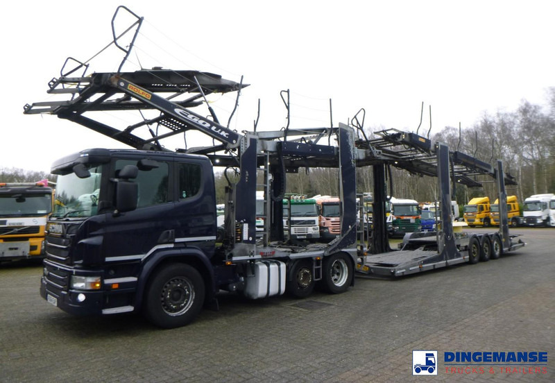 Scania P 410 6x2 RHD Rolfo car transporter - Автовоз вантажівка: фото 1 Scania P 410 6x2 RHD Rolfo car transporter - Автовоз вантажівка: фото 1