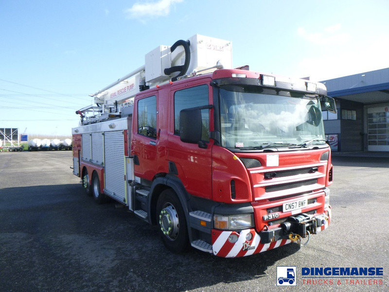 Scania P310 6x2 RHD fire truck + pump, ladder & manlift - Пожежна машина: фото 2 Scania P310 6x2 RHD fire truck + pump, ladder & manlift - Пожежна машина: фото 2