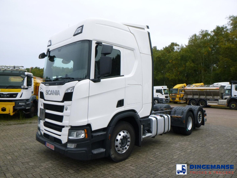 Scania R 500 B 6x2 chassis Euro 6 + ADR - Вантажівка шасі: фото 1 Scania R 500 B 6x2 chassis Euro 6 + ADR - Вантажівка шасі: фото 1
