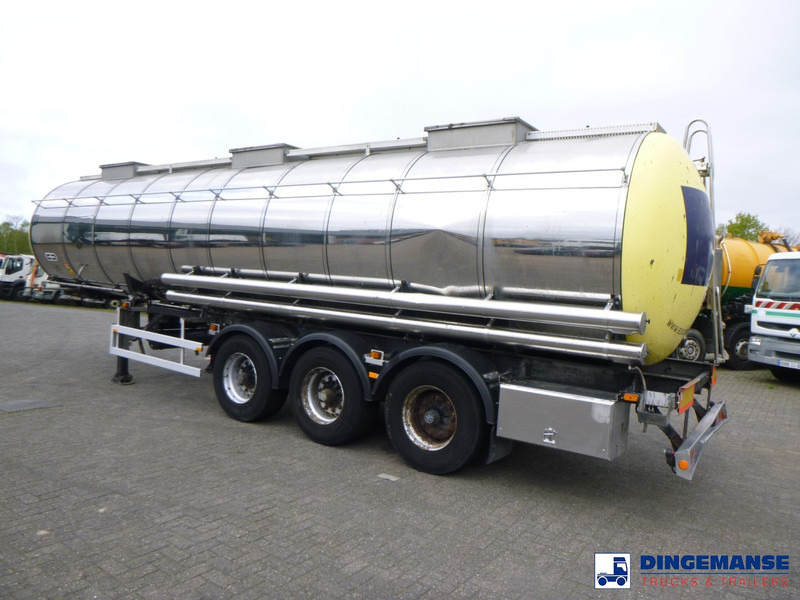 Van Hool Chemical tank inox 30 m3 / 1 comp - Напівпричіп цистерна: фото 3 Van Hool Chemical tank inox 30 m3 / 1 comp - Напівпричіп цистерна: фото 3