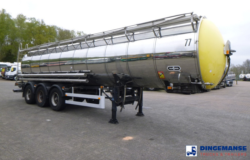 Van Hool Chemical tank inox 30 m3 / 1 comp - Напівпричіп цистерна: фото 2 Van Hool Chemical tank inox 30 m3 / 1 comp - Напівпричіп цистерна: фото 2