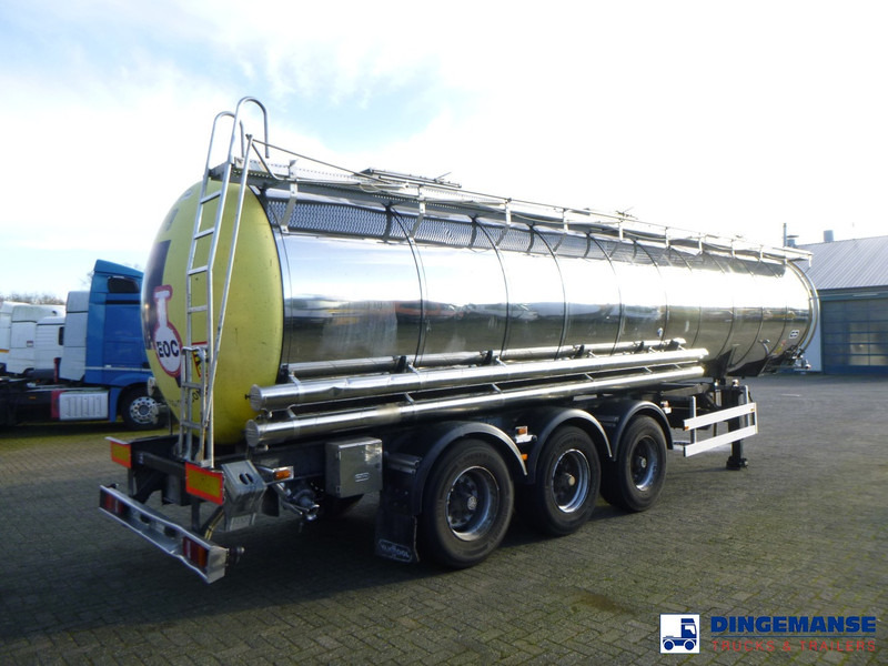 Van Hool Chemical tank inox 30 m3 / 1 comp - Причіп цистерна: фото 4 Van Hool Chemical tank inox 30 m3 / 1 comp - Причіп цистерна: фото 4
