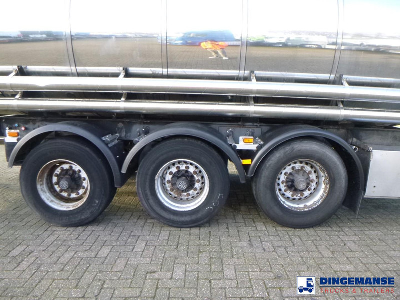 Van Hool Chemical tank inox 30 m3 / 3 comp - Причіп цистерна: фото 5 Van Hool Chemical tank inox 30 m3 / 3 comp - Причіп цистерна: фото 5