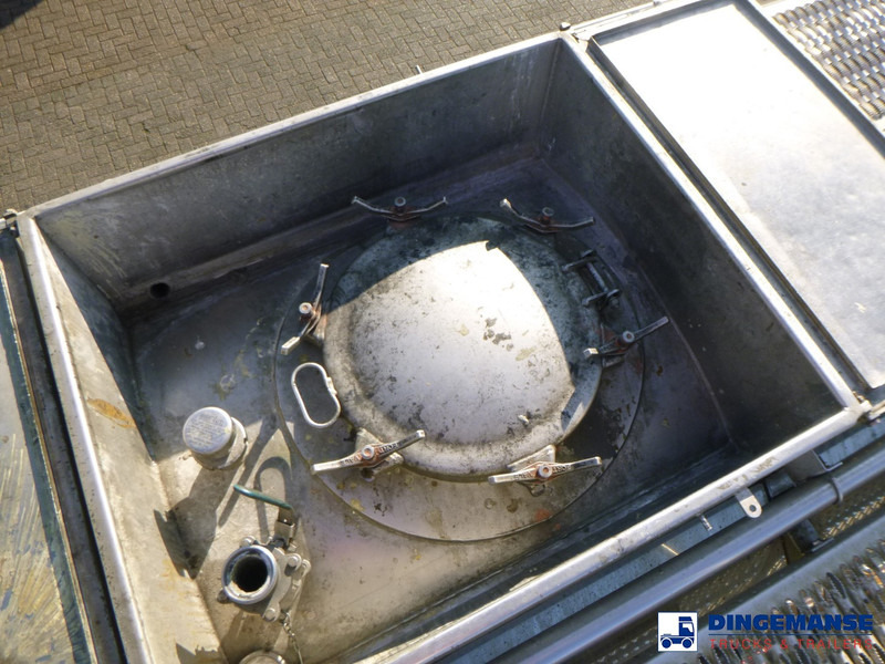 Напівпричіп цистерна Van Hool Chemical tank inox 30 m3 / 3 comp: фото 18