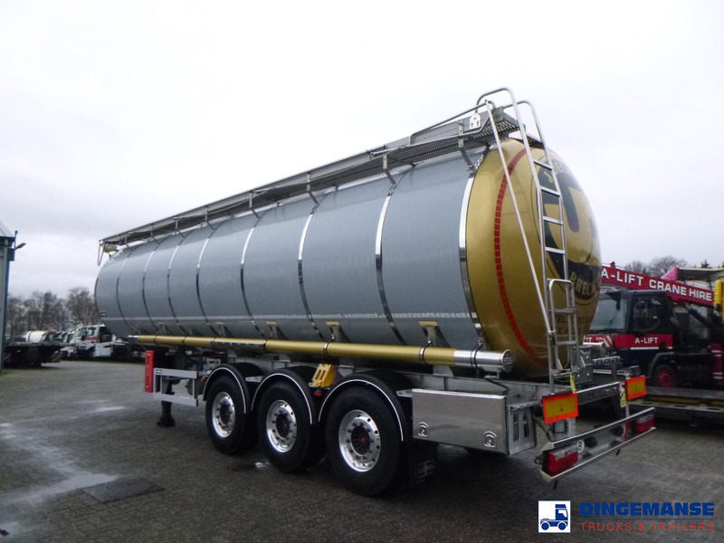 Van Hool Chemical tank inox 37.5 m3 / 1 comp L4BH - Напівпричіп цистерна: фото 4 Van Hool Chemical tank inox 37.5 m3 / 1 comp L4BH - Напівпричіп цистерна: фото 4