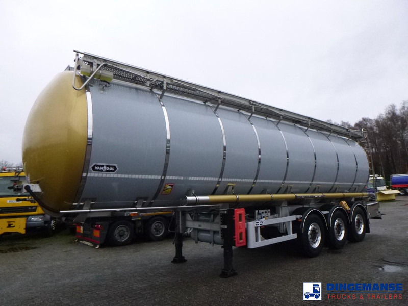 Van Hool Chemical tank inox 37.5 m3 / 1 comp L4BH - Напівпричіп цистерна: фото 1 Van Hool Chemical tank inox 37.5 m3 / 1 comp L4BH - Напівпричіп цистерна: фото 1